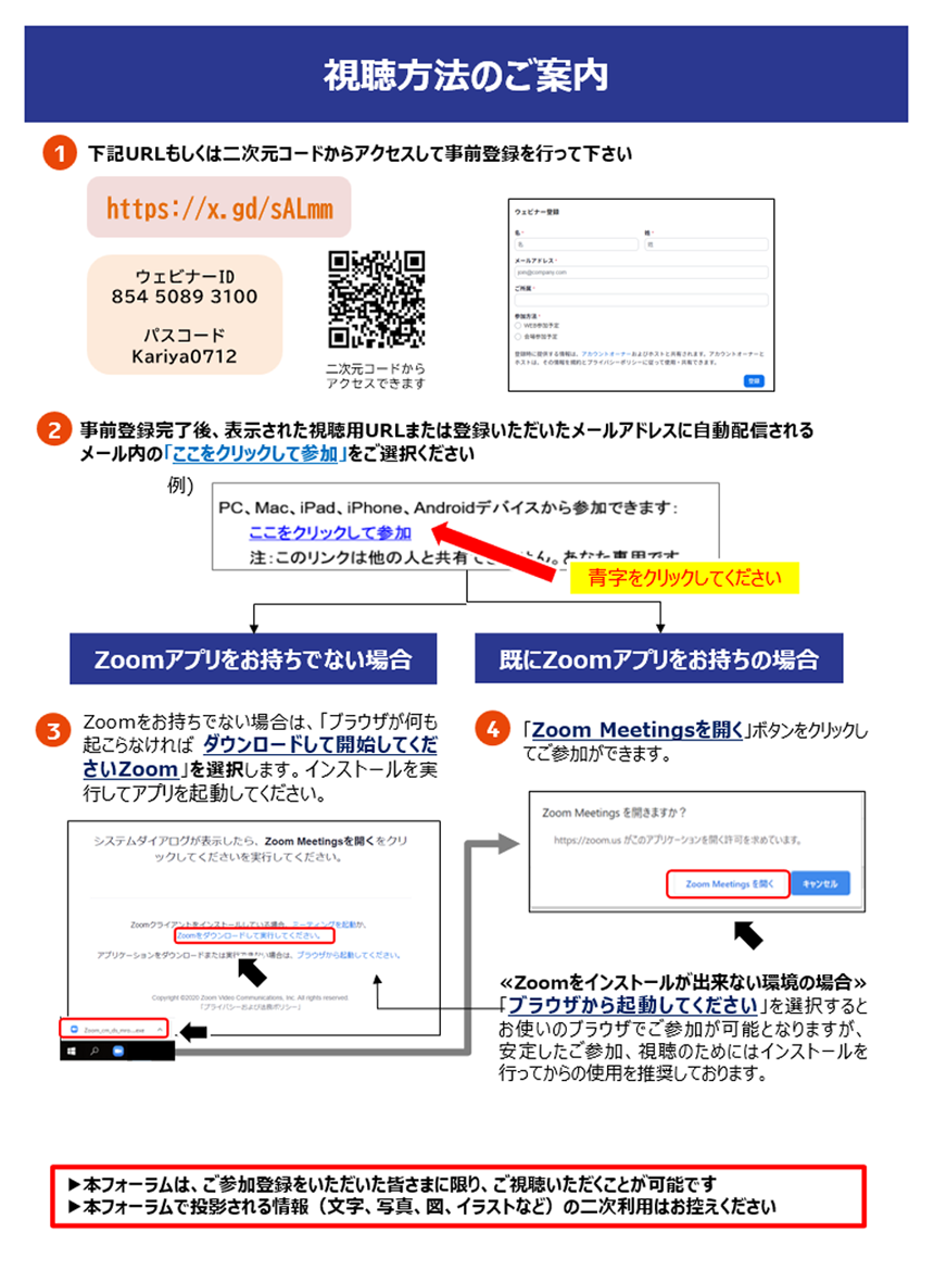 視聴方法